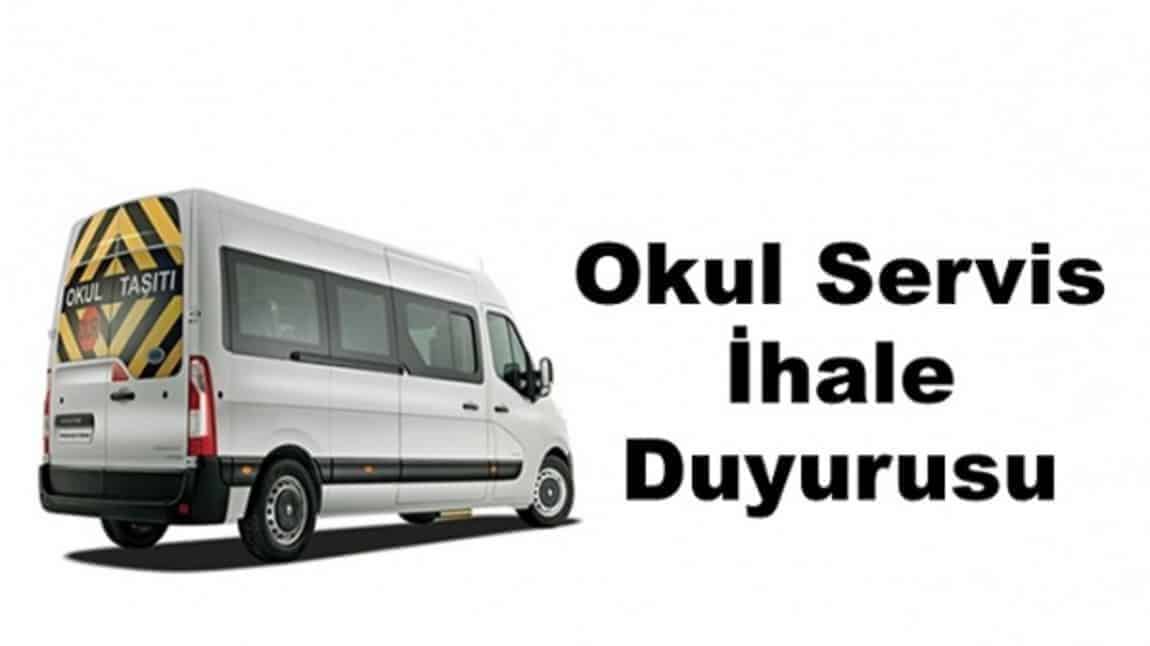 İSA YUSUF ALPTEKİN İLKOKULU-ORTAOKULU  2025-2026 EĞİTİM-ÖĞRETİM YILI SERVİS İHALESİ